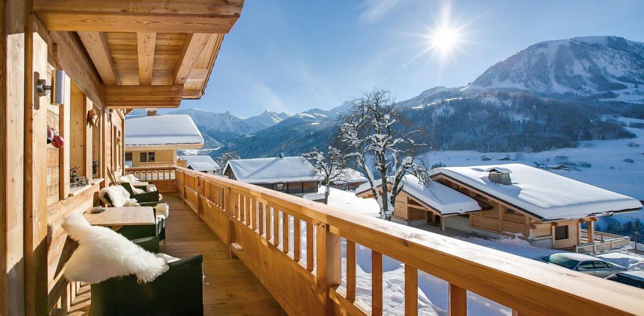 Chalet & Spa Alpaga Manigod Zewnętrze zdjęcie