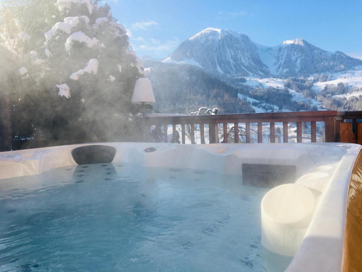 Chalet & Spa Alpaga Manigod Zewnętrze zdjęcie