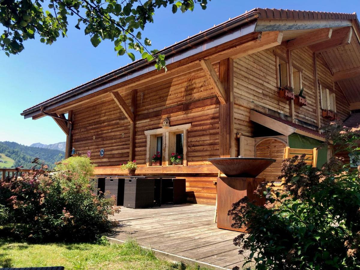 Chalet & Spa Alpaga Manigod Zewnętrze zdjęcie