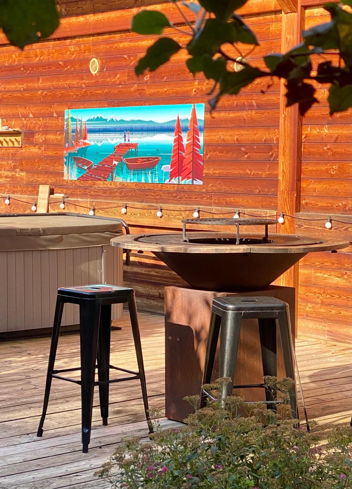 Chalet & Spa Alpaga Manigod Zewnętrze zdjęcie